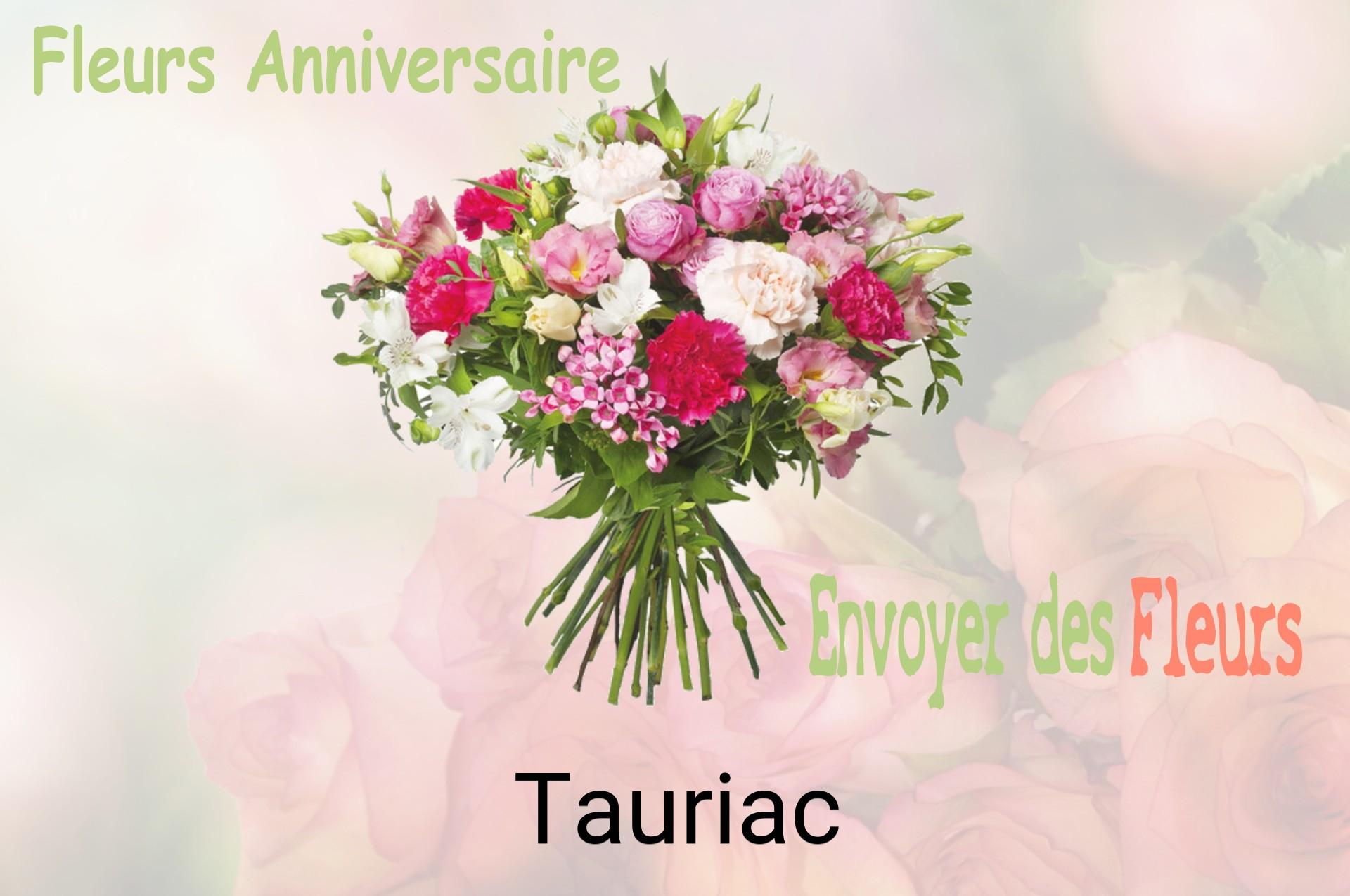 Bouquet de fleurs d’anniversaire livré à Tauriac