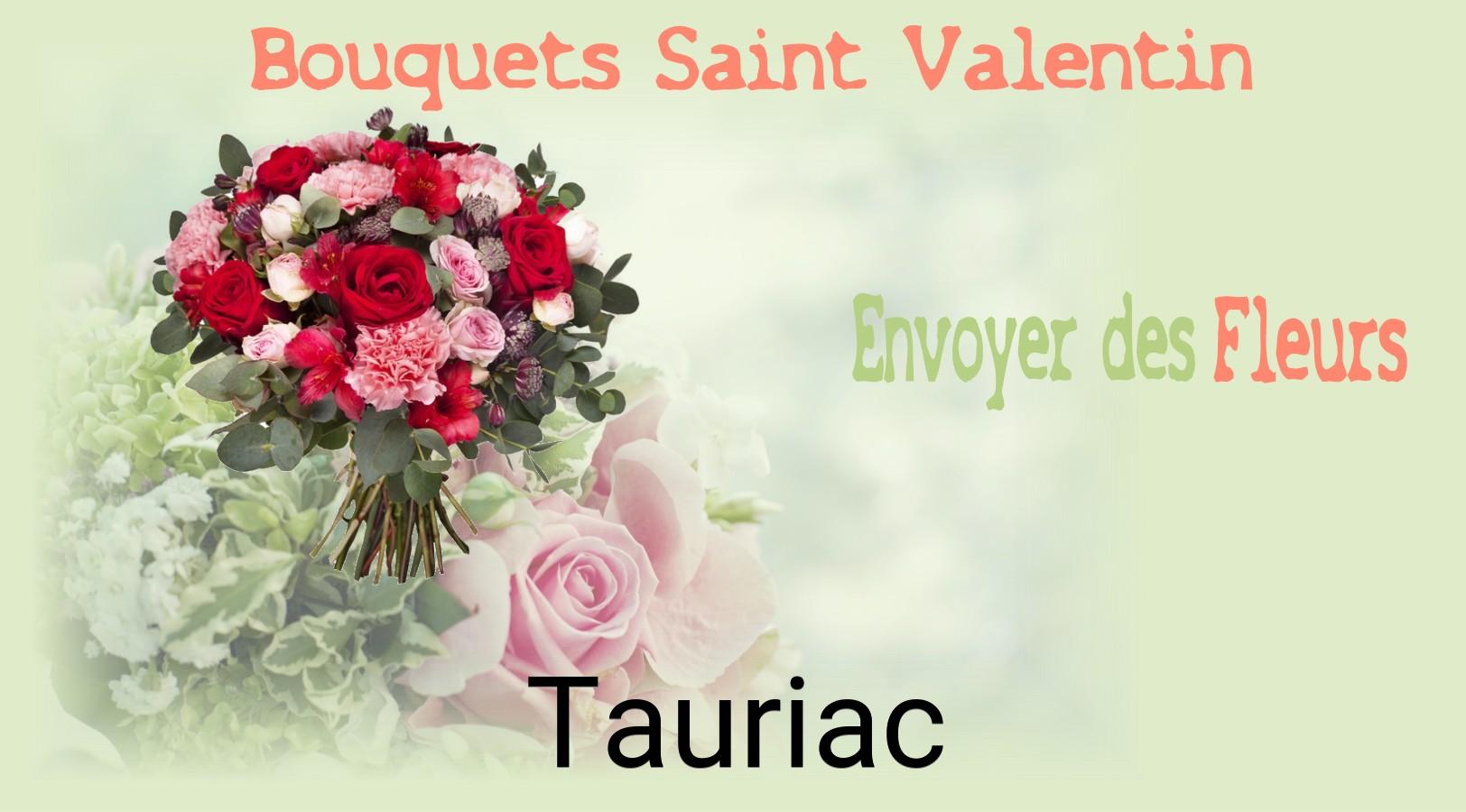 Roses de Saint-Valentin livrées à Tauriac